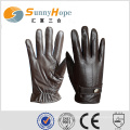 Sunnyhope guantes de piel de cabra guantes elásticos